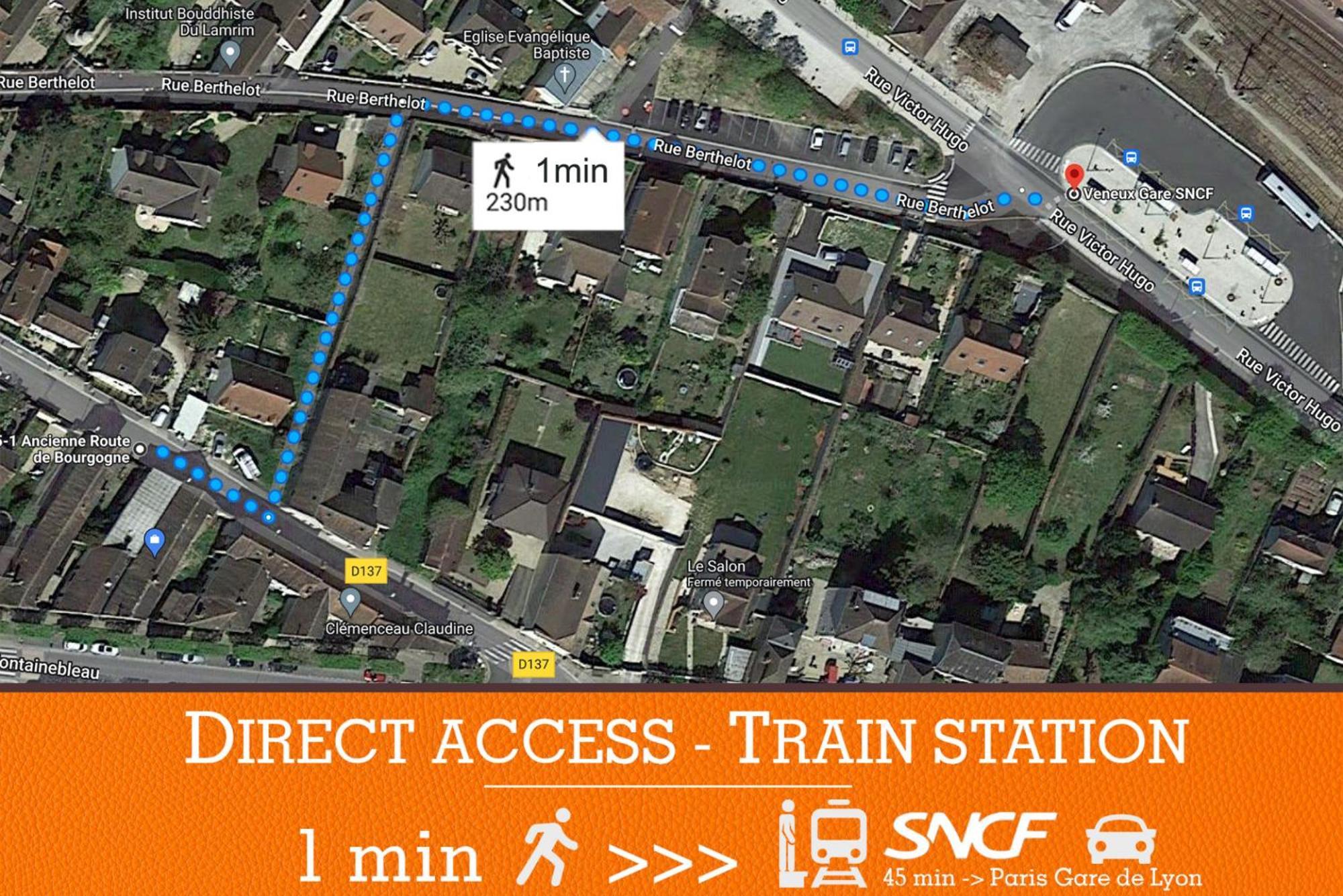 Standing A 7min De Fontainebleau Centre, 3min De Moret-sur-loing Et 45min De Paris Apartment Veneux-les-Sablons